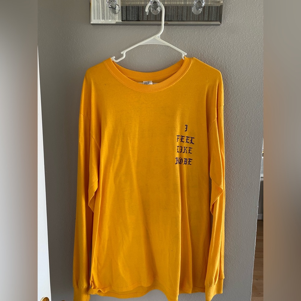 I feel like Kanye T-shirt, but Kobe style